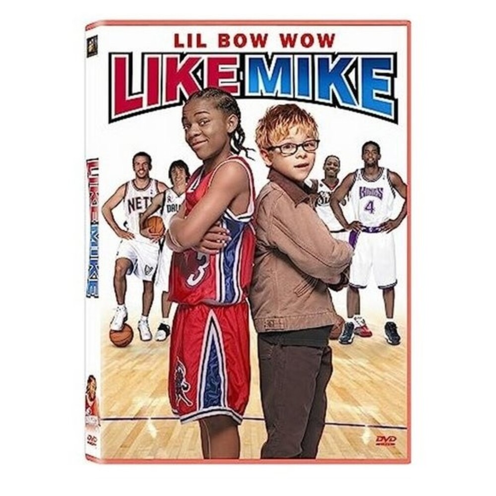 LIKE MIKE DVD Movie 2002 Lil' Bow Wow NBA Basketball Comedy Family Friend Boys